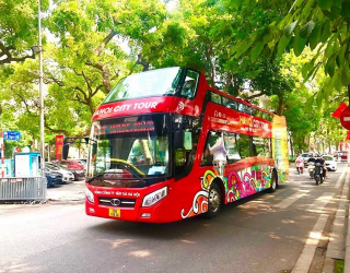 TRẢI NGHIỆM NGẮM CẢNH TRÊN XE BUS 2 TẦNG CITY SIGHTSEEING - DINH ĐỘC LẬP